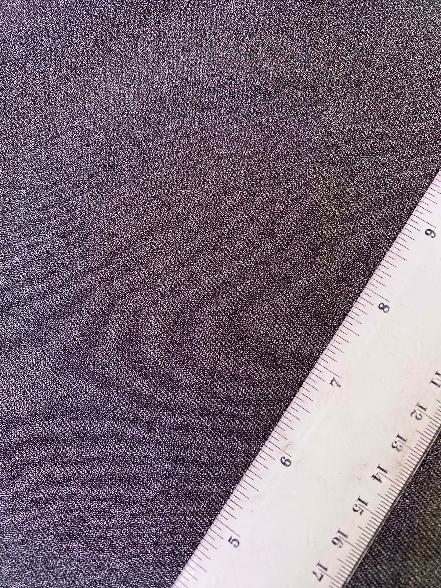 Metallic Silver Grey Poly Lycra Jegging Fabric – 57" Wide (£2.99/m)