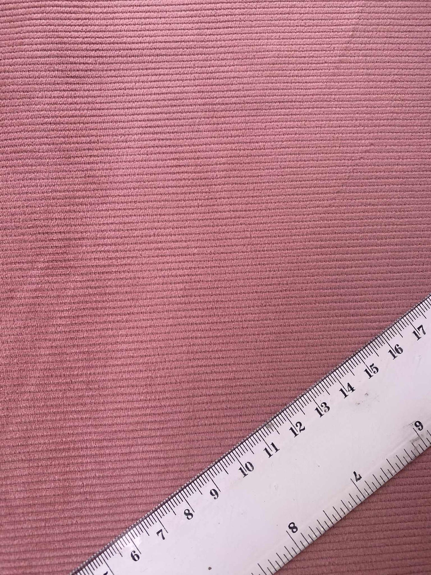 100% Cotton Corduroy - Dusty Pink - 57"Wide - Sold By The Metre