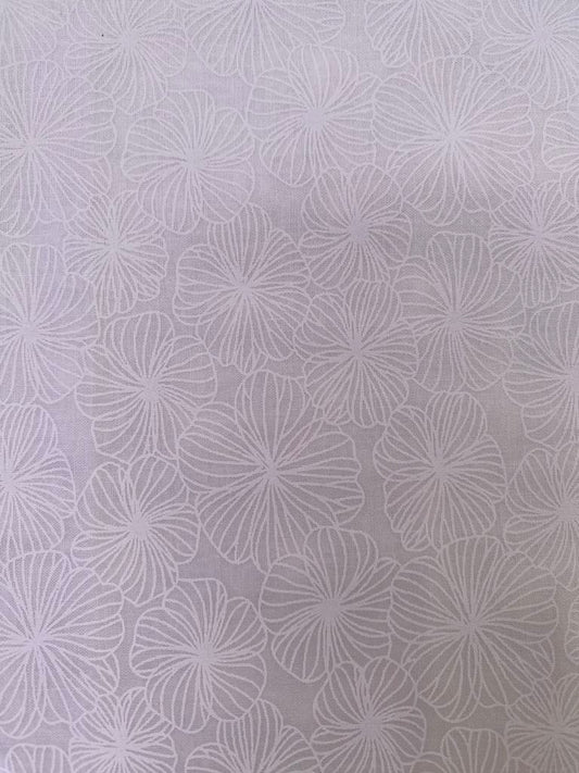 100% Cotton - Blenders 08 - Cream on Cream - 44" Wide - Sold By The Metre