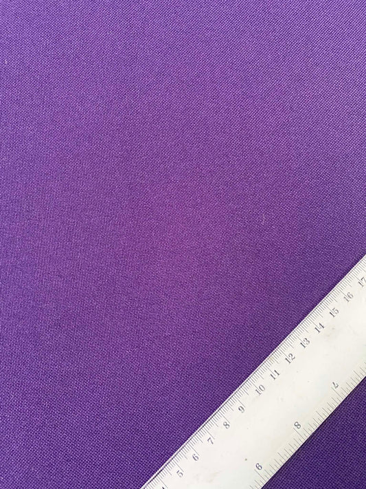 Polyester Bi-Stretch - Purple - 60"wide - Sold By The Metre