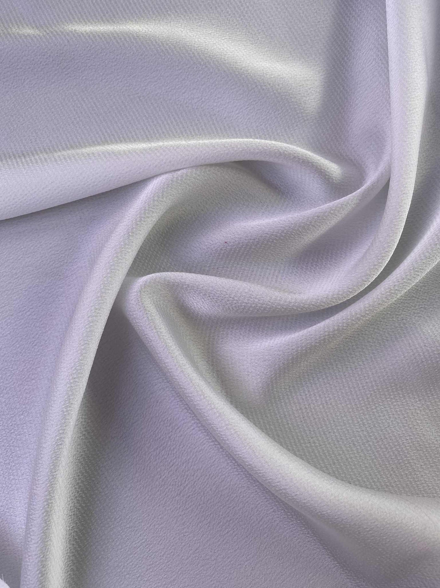 Bubble Satin - White - 59"Wide - Sold By The Metre