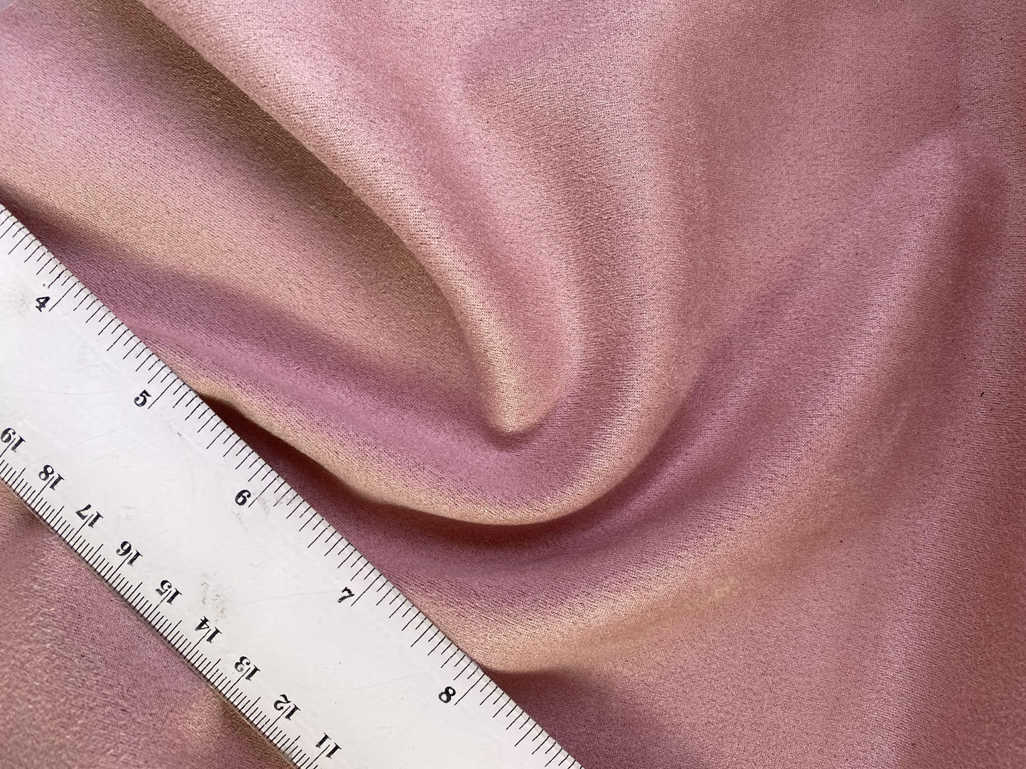 Scuba Suede - Dusty Pink - 59" Wide - Sold By The Metre