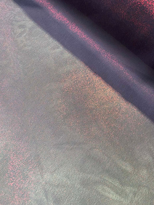 Foiled Chiffon - Gold - 58"Wide - Sold By The Metre