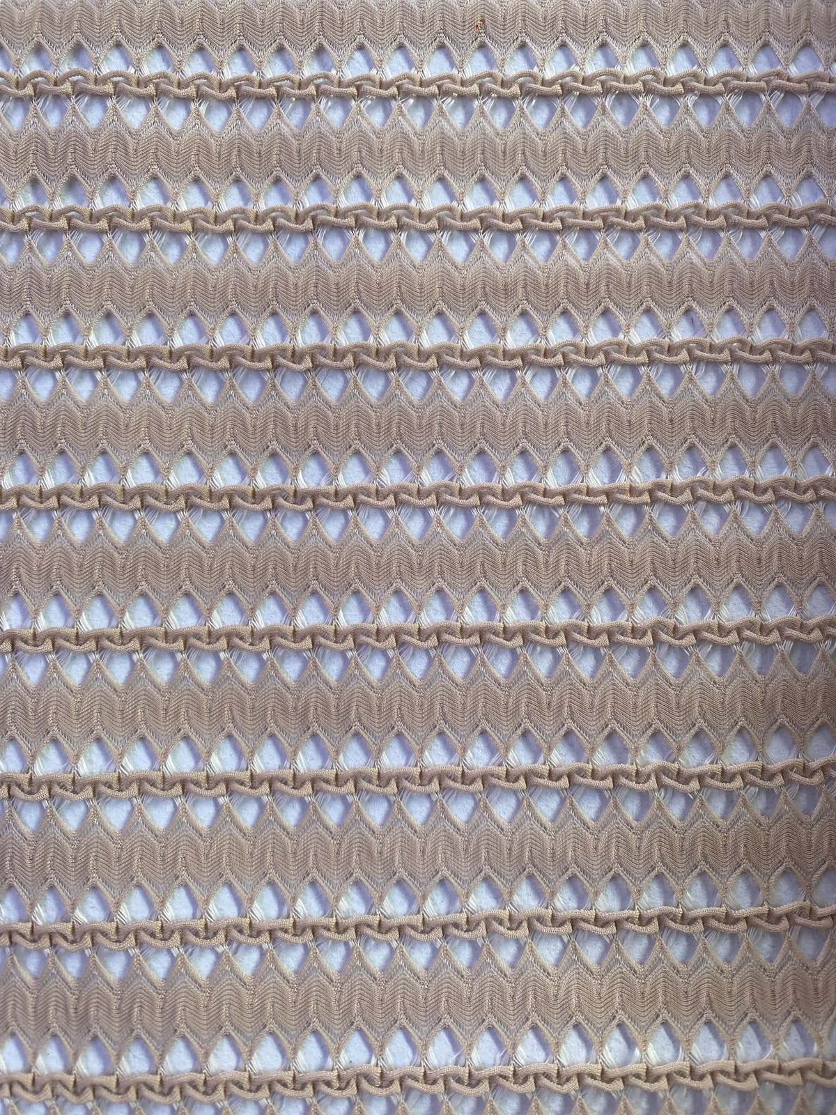 Lattice Stretch Fabric - 100% Polyester - 59" Wide