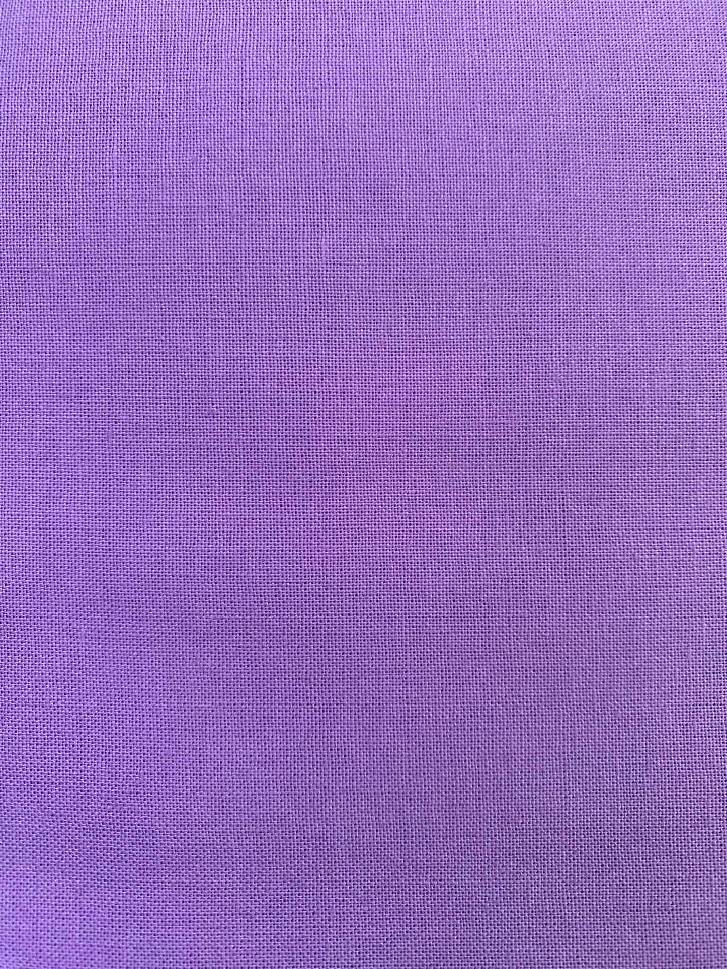 100% Cotton Plain Crafting & Quilting Fabric - 58" Wide - Violet - £4.99/m