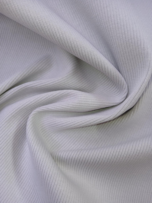 Poly Rib - Silver/Grey - 42" Wide - Sold By The Metre