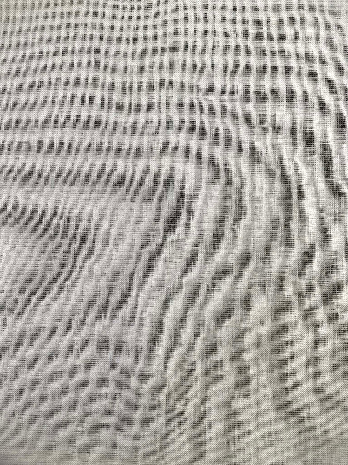 100% Linen - White - 60"Wide - Sold By The Metre