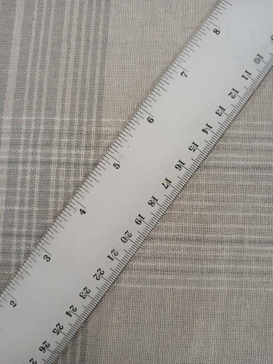 Viscose Linen - Grey/Putty - 56" Wide - Sold By The Metre