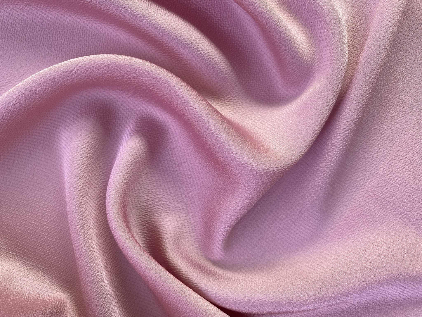 Crepe Backed Satin - Dusty Pink - 57"Wide - Sold By The Metre