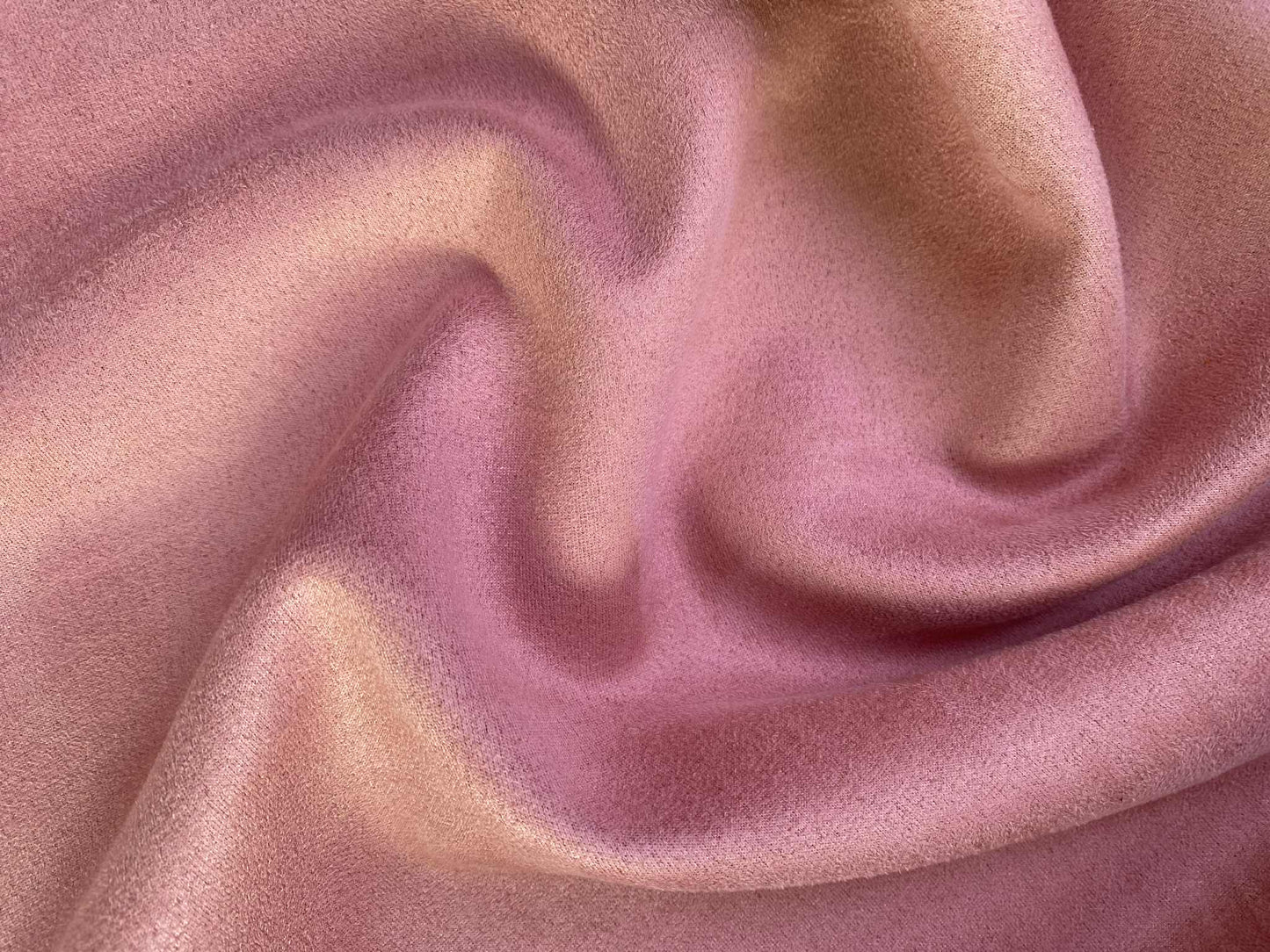 Scuba Suede - Blush Pink - 59" Wide - Sold By The Metre