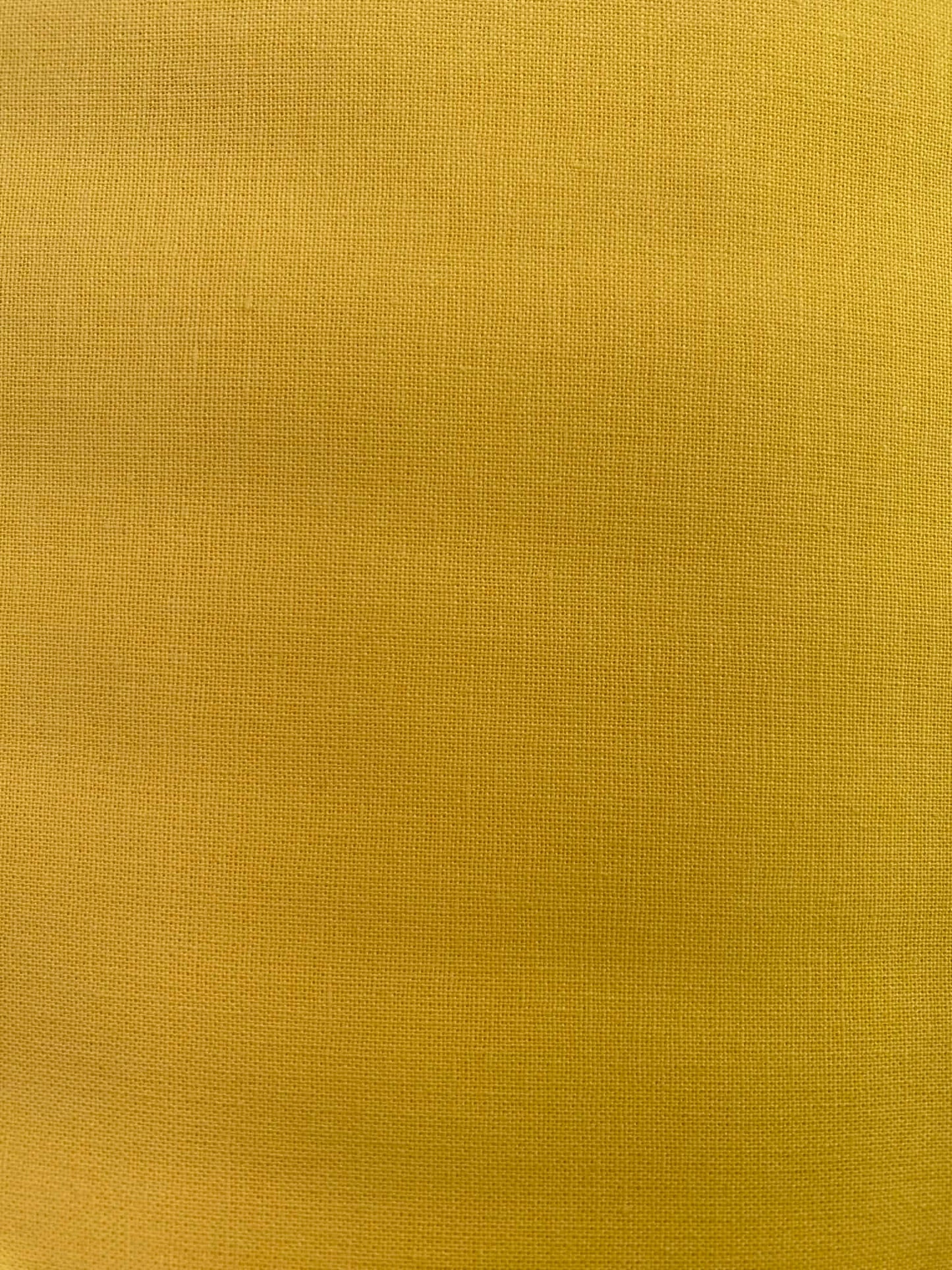 100% Cotton Plain Crafting & Quilting Fabric - 58" Wide - Lemon - £4.99/m