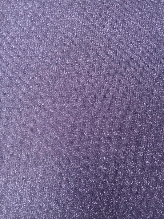 Moonlight Scuba - Black/Silver - 56" Wide - Sold By The Metre