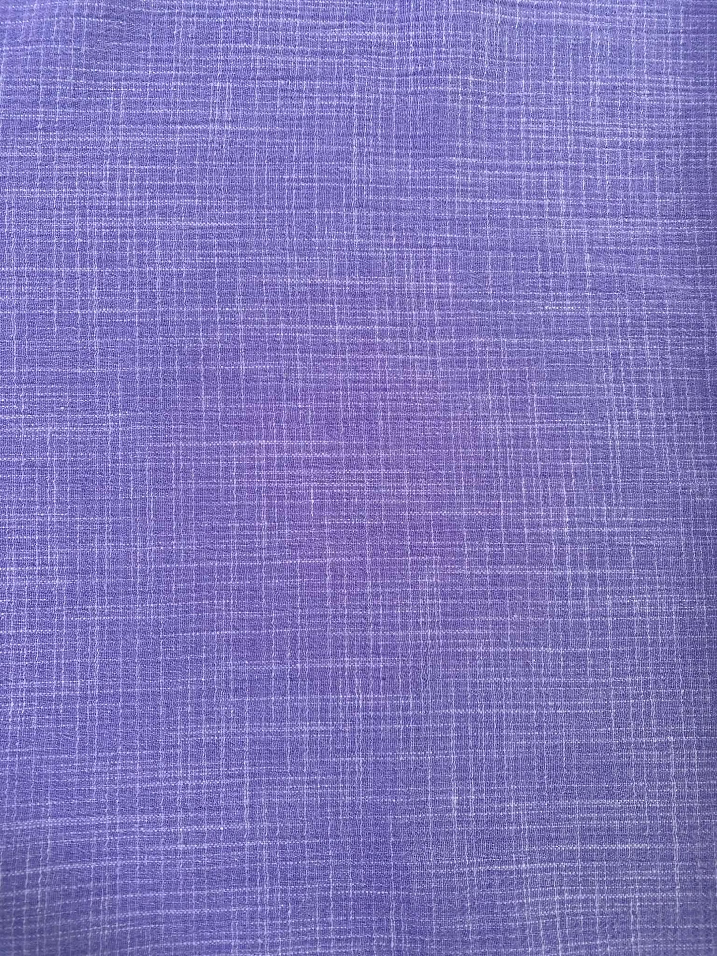 Lilac Textured Linen & Cotton Blend - 56" Wide - Premium Slub Finish - £4.99p/m