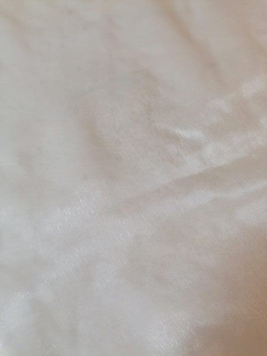 Voile - Pearl - 55" Wide - Sold By the Metre - legend textiles