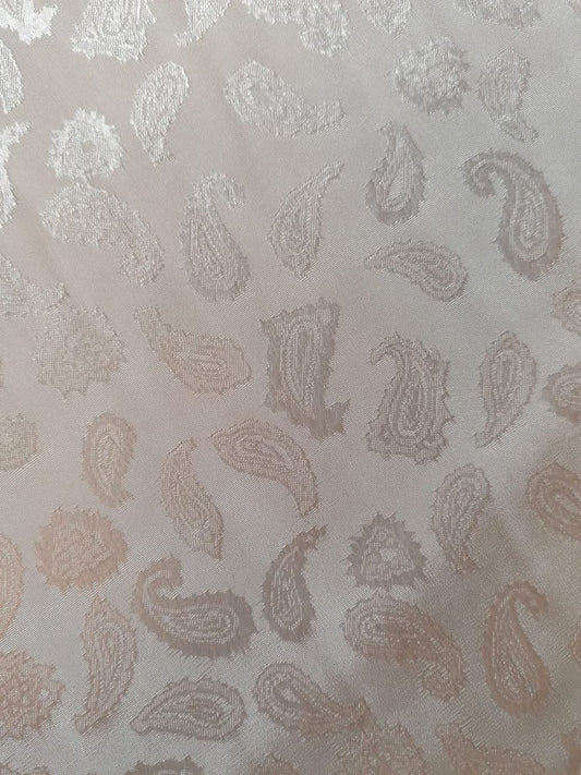 100% Polyester - Cream - 44" Wide - Sold By the Metre - legend textiles