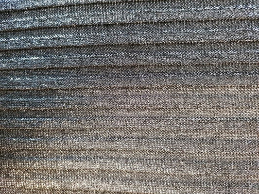 Polyester Lurex - Black - 63" Wide - Sold By the Metre