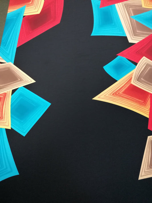 Chiffon - Multi-Coloured - 58" Wide - Sold By the Metre