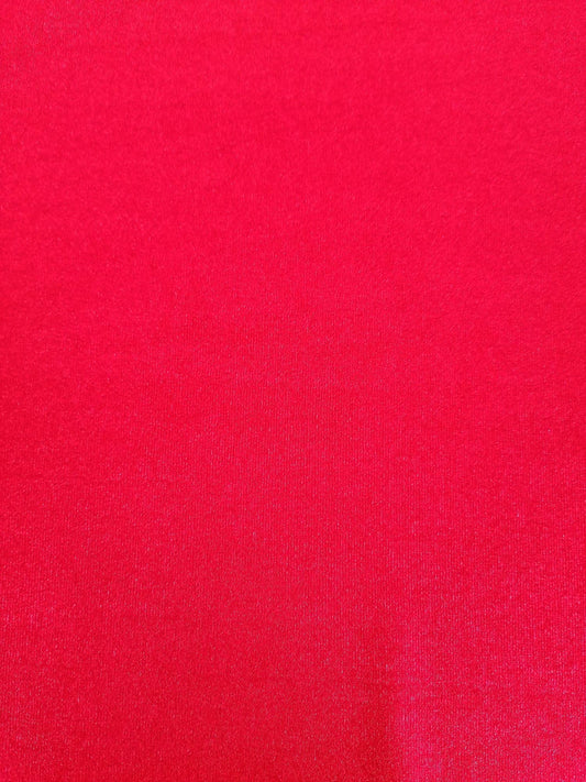 Lycra - Red - 60" Wide - Sold By the Metre