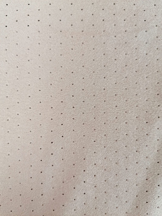 Pin Hole Suede 90% Poly 10% Spandex - Pink - 58" Wide - Sold By the Metre