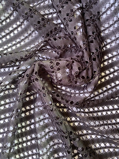 Lattice Stretch Fabric - 100% Polyester - 59" Wide