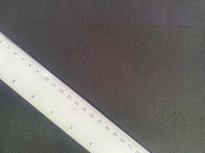 100% Cotton Corduroy - Black - 52"Wide - Sold By The Metre