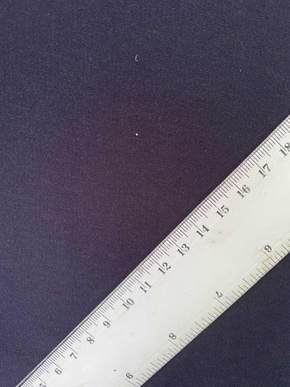 Phase 8 Peachskin - Navy - 60"Wide - Sold By The Metre