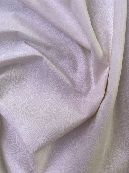 100% Cotton - Blenders 08 - Cream on Cream - 44" Wide - Sold By The Metre