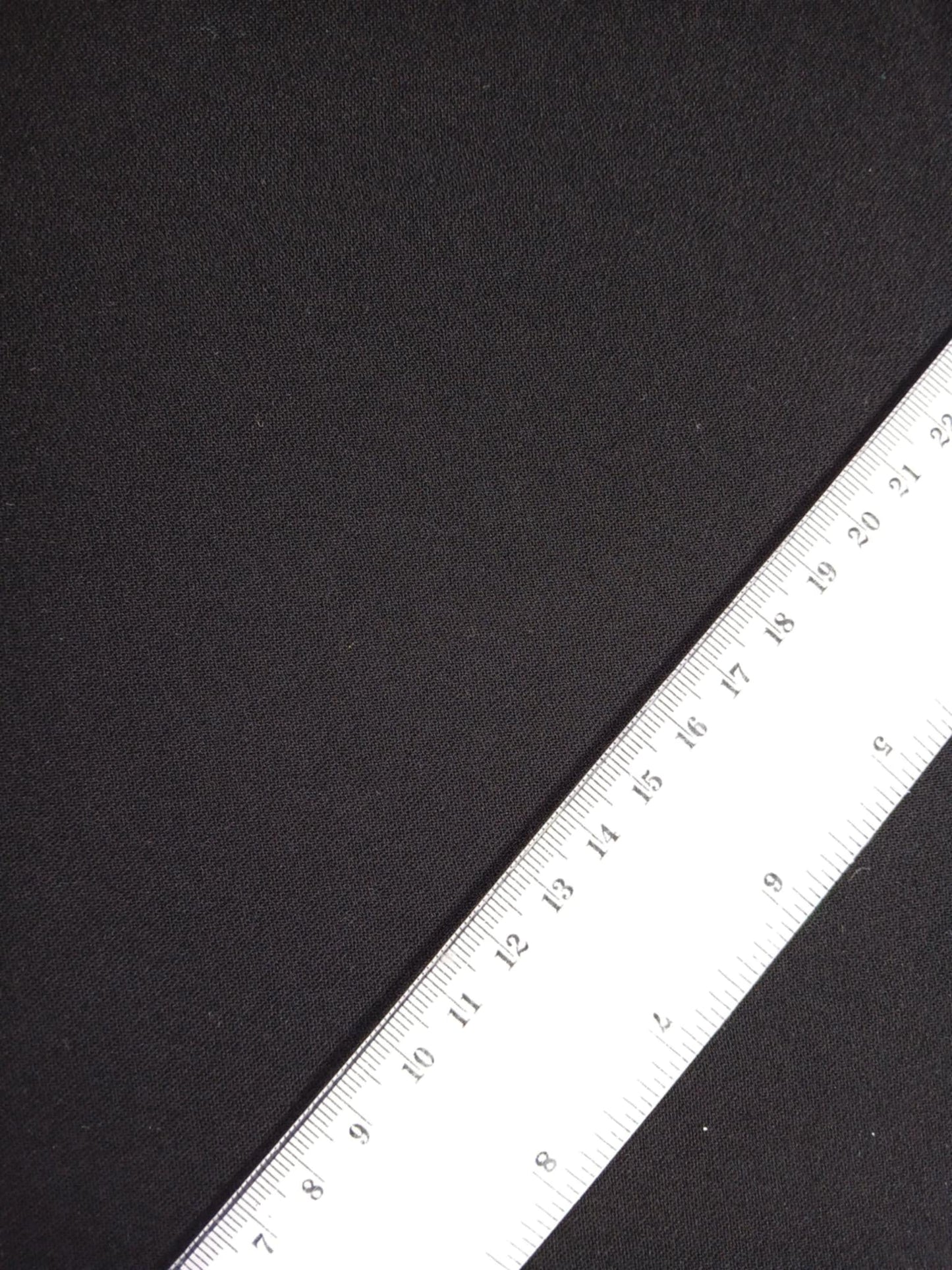 River Island - Crepe - Black - 60" Wide - Sold By The Metre
