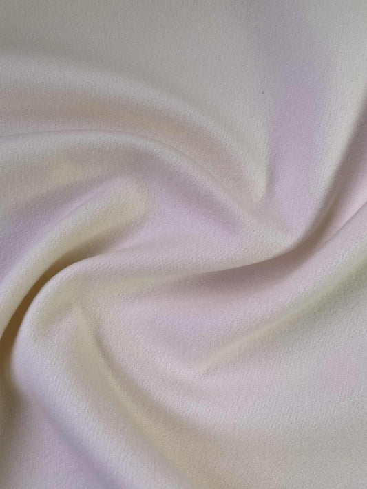 Washable Wool - Cream - 59"Wide - Sold By The Metre