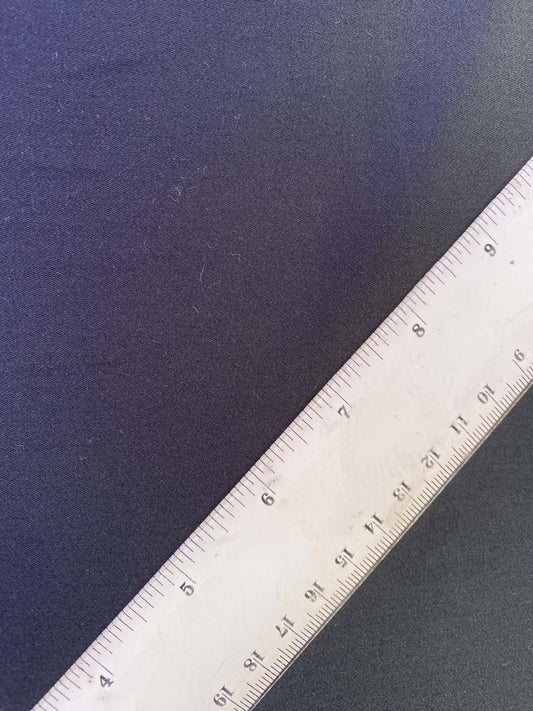 Navy Blue Cotton Sateen Fabric - 55" Wide, £2.99 per Metre
