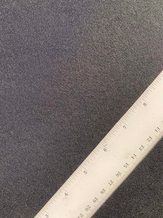 90% Wool 10% Nylon - Black - 59"Wide - Sold By The Metre
