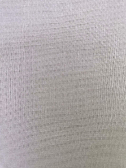 100% Cotton Plain Crafting & Quilting Fabric - 58" Wide - Cream - £4.99/m