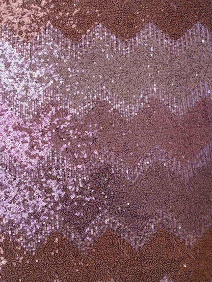 River Island - Sequins (Sewn on) - Gold/Silver/Pink/Bronze - 54" Wide - Sold By The Metre