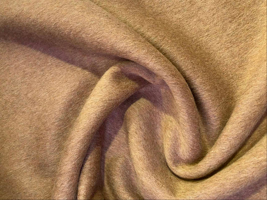 Washable Wool - Fawn - 60"Wide - Sold By The Metre