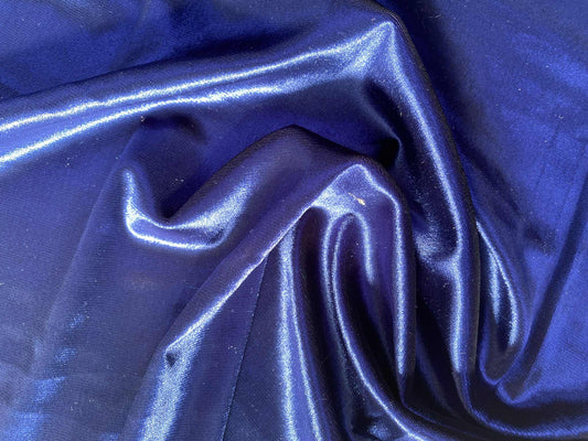 Spandex Velvet - Navy - 59"Wide - Sold By The Metre