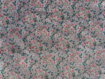 Viscose - Pink/Green/Blue - 57"Wide - Sold By The Metre