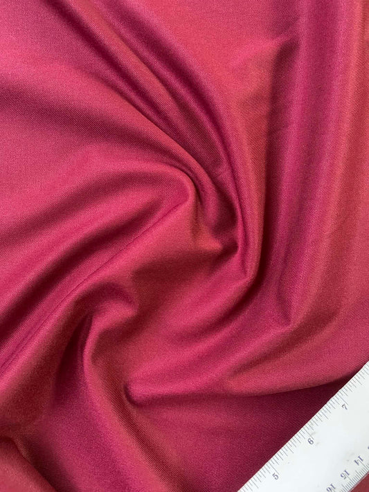 Poly Suiting Modal - Wine - 58"Wide - Sold By The Metre