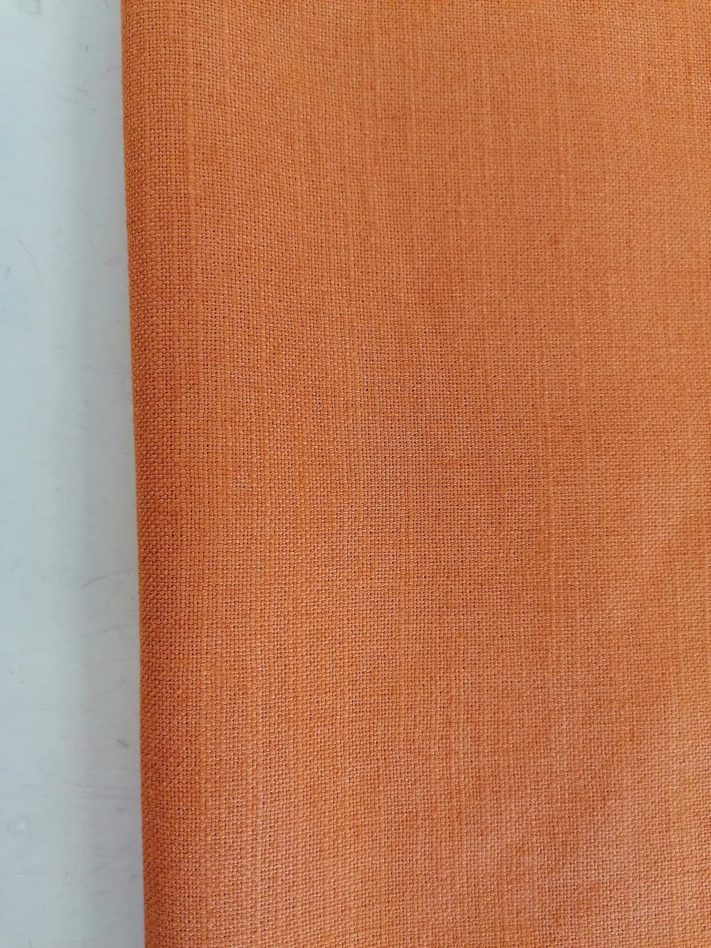 33% Linen 67% Viscose - Light Rust - 56" Wide - Sold By The Metre