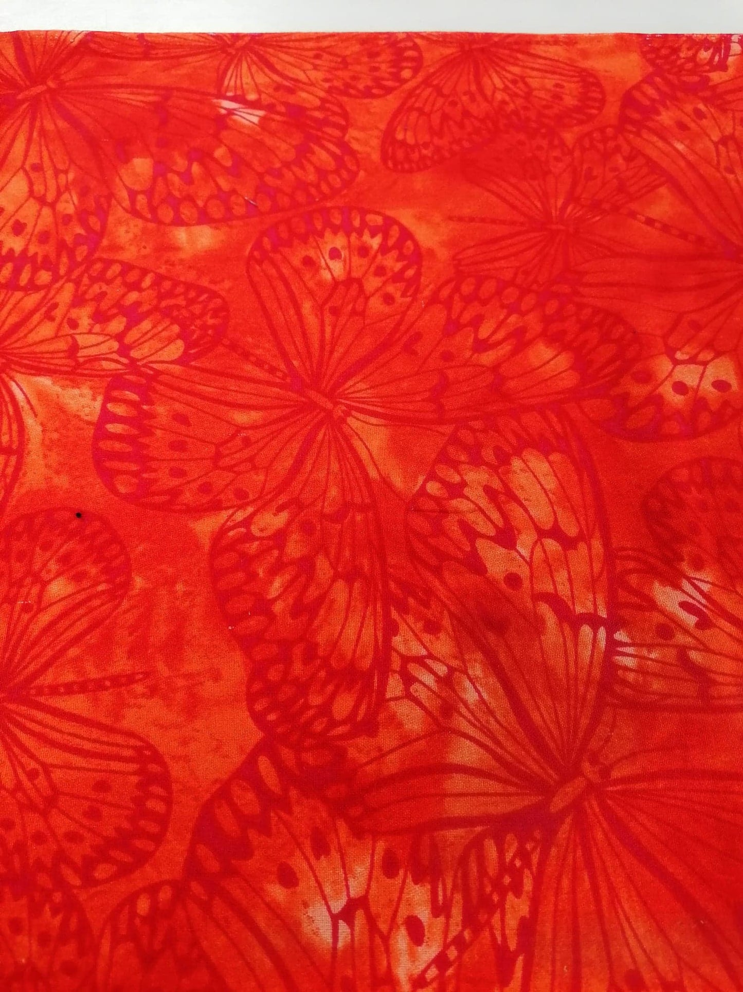 100% Cotton - Crafting & Quilting - Burnt Orange - 44" Wide - Sold By The Metre