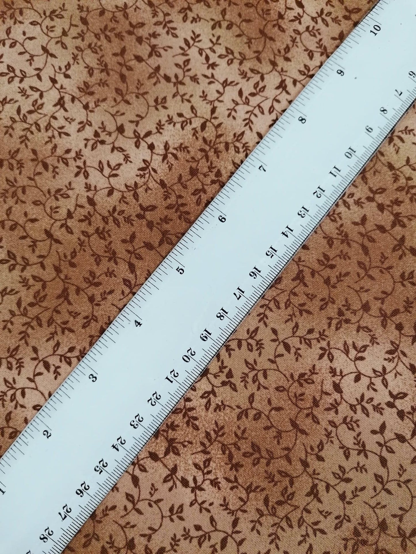 100% Cotton - Crafting & Quilting - Brown - 44" Wide - Sold By The Metre