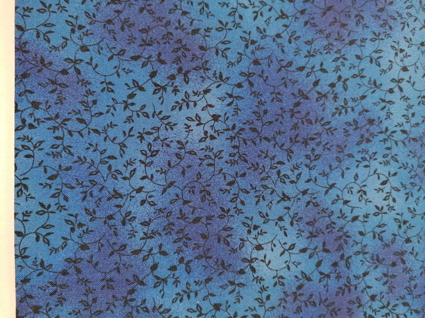 100% Cotton - Crafting & Quilting - Blue - 44" Wide - Sold By The Metre