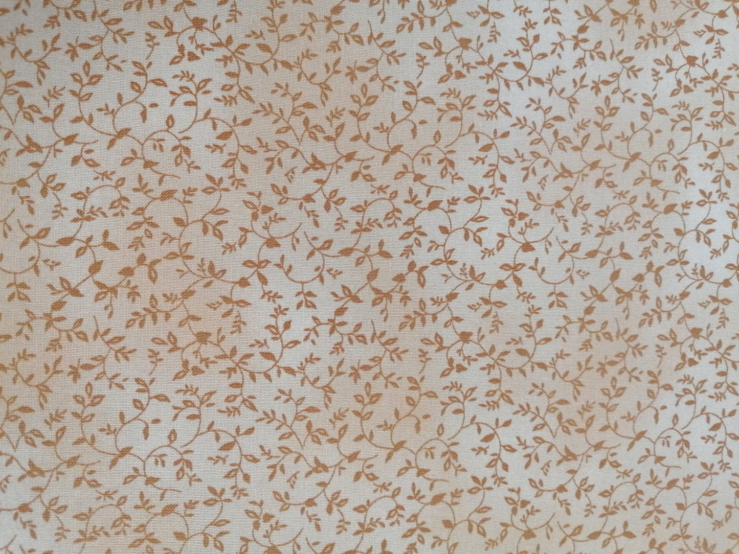 100% Cotton - Crafting & Quilting - Beige - 44" Wide - Sold By The Metre
