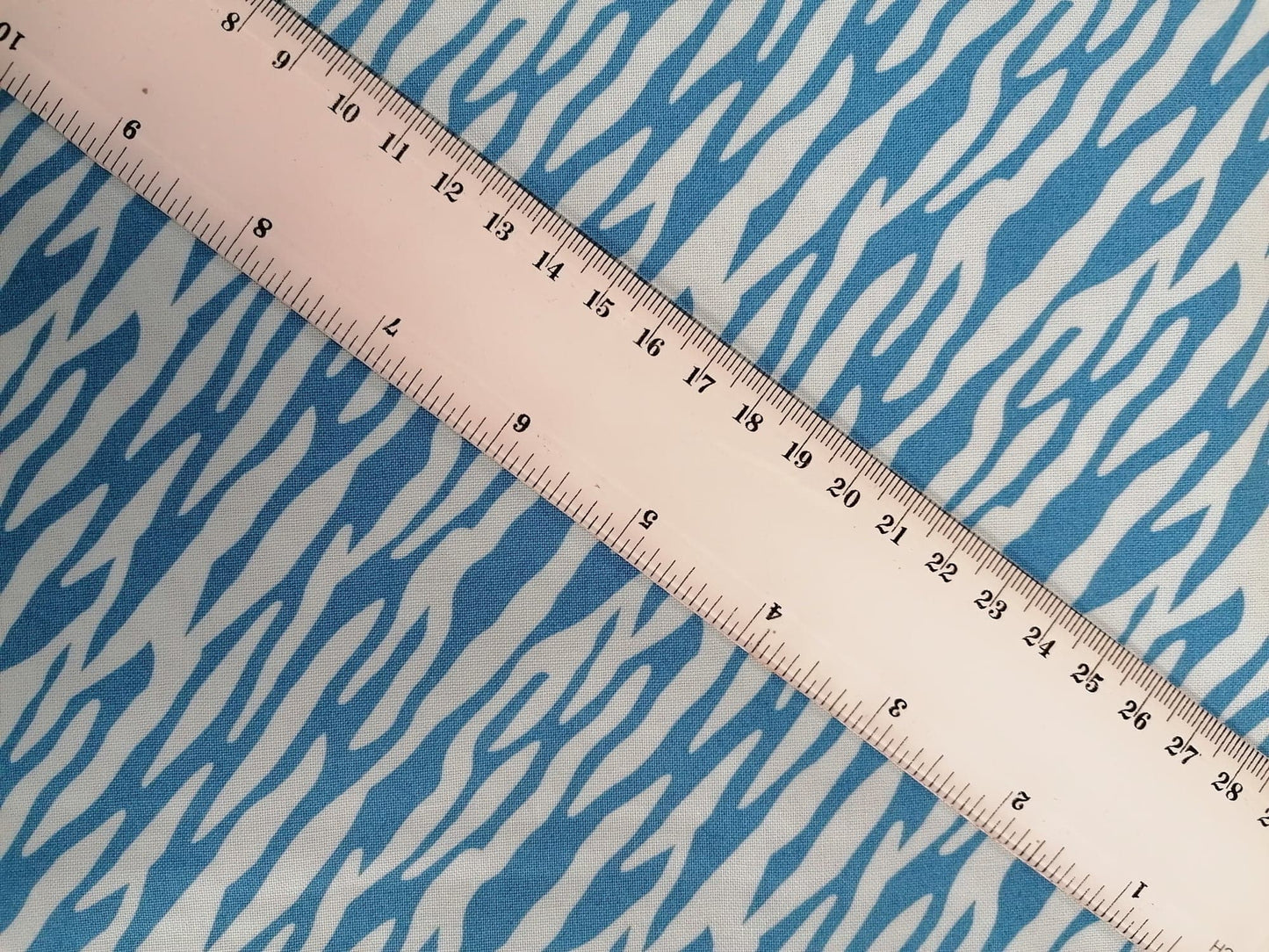 100% Cotton - Crafting & Quilting - Blue/Blue - 44" Wide - Sold By The Metre