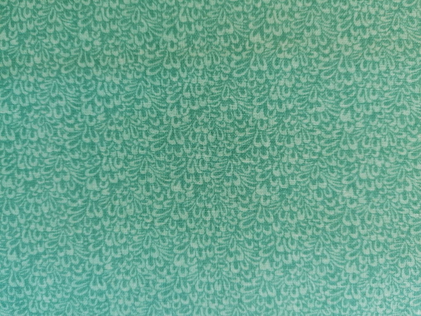 100% Cotton - Crafting & Quilting - Turquoise - 110" Wide - Sold By the Metre