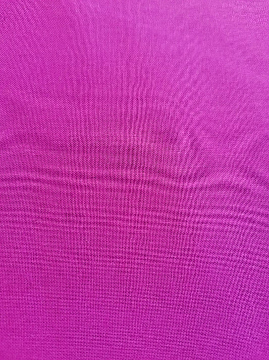 100% Cotton - Crafting & Quilting -  Bright Purple - 44" Wide - Sold By the Metre