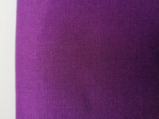 100% Cotton - Crafting & Quilting - Mid Purple - 44" Wide - Sold By the Metre