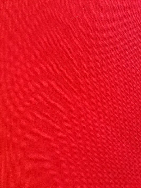 100% Cotton - Crafting & Quilting -  Dark Red - 44" Wide - Sold By the Metre