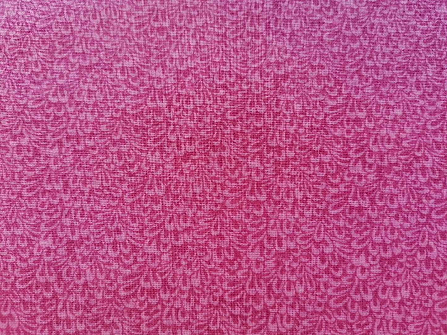 100% Cotton - Crafting & Quilting - Dark Pink - 110" Wide - Sold By the Metre