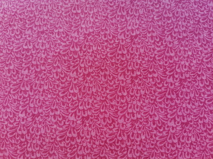 100% Cotton - Crafting & Quilting - Dark Pink - 110" Wide - Sold By the Metre