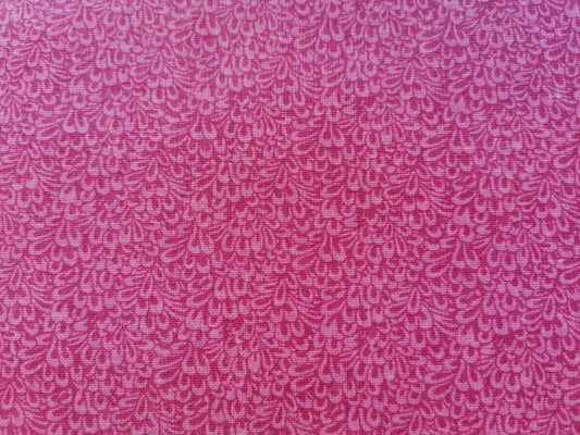 100% Cotton - Crafting & Quilting - Dark Pink - 110" Wide - Sold By the Metre